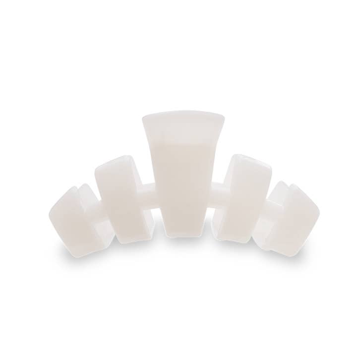 Coconut White Teleties Hair Clip