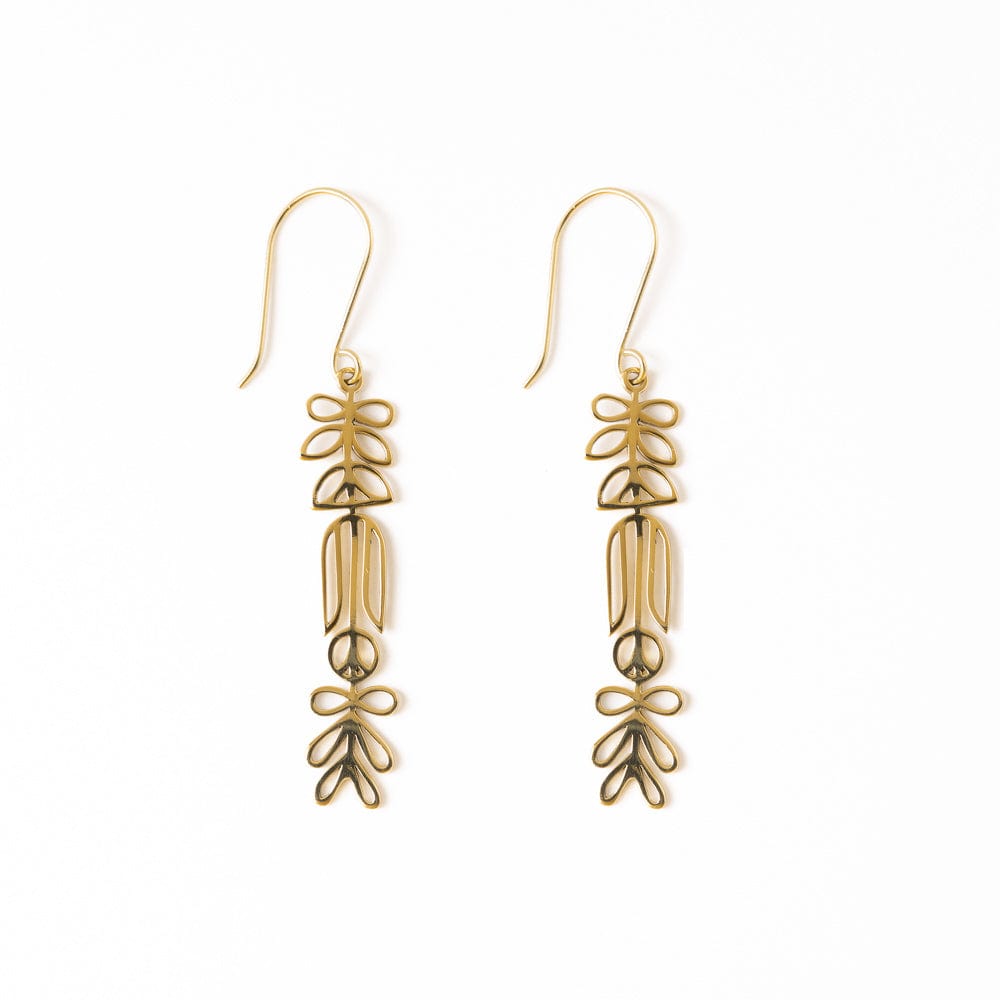 Elsa Botanical Floral Earrings