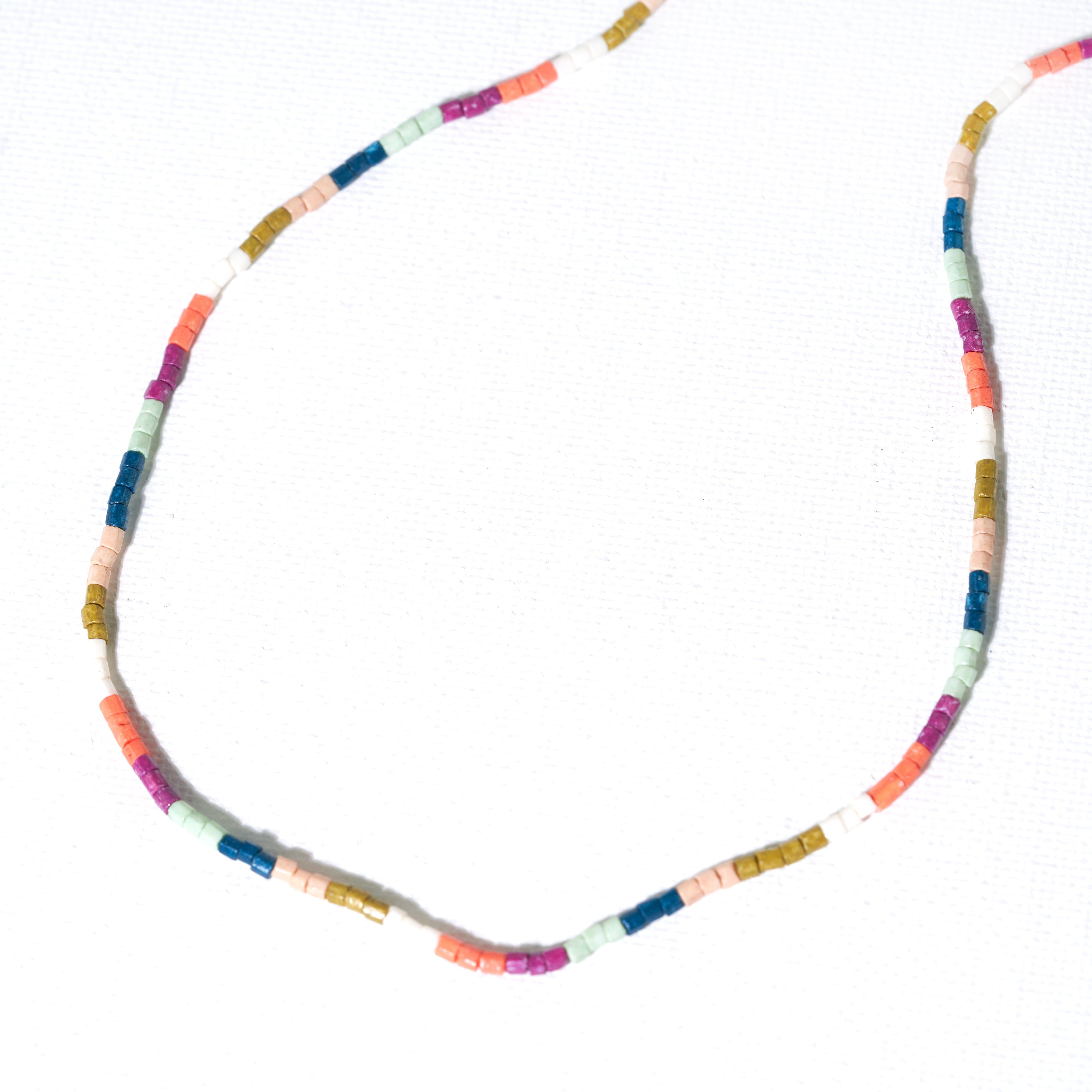 Everly Single Strand Bead Necklace