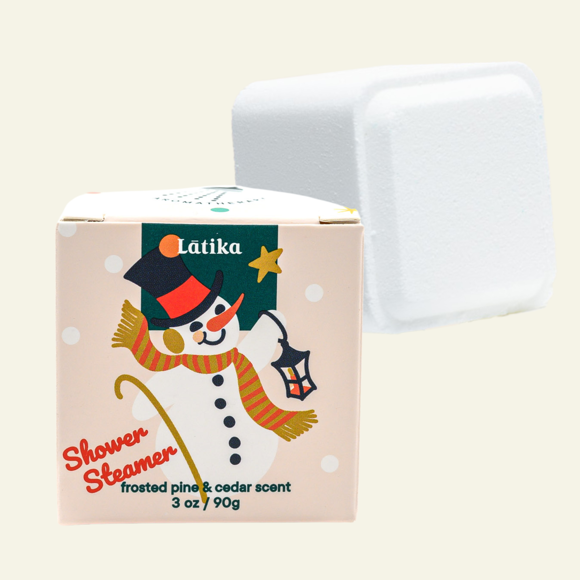 Snow Single Shower Steamer Cube