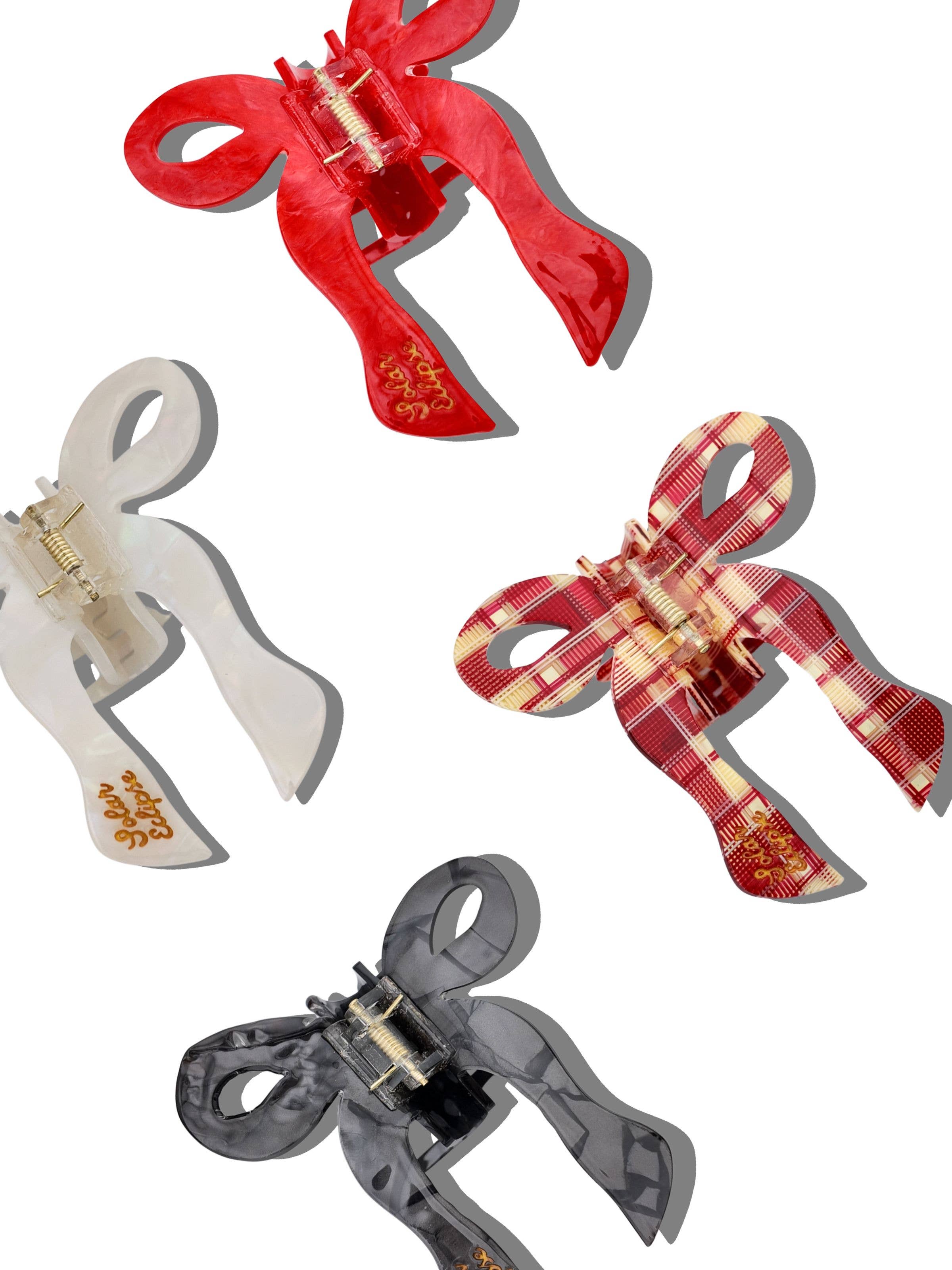 Coquette Bow Claw Hair Clip