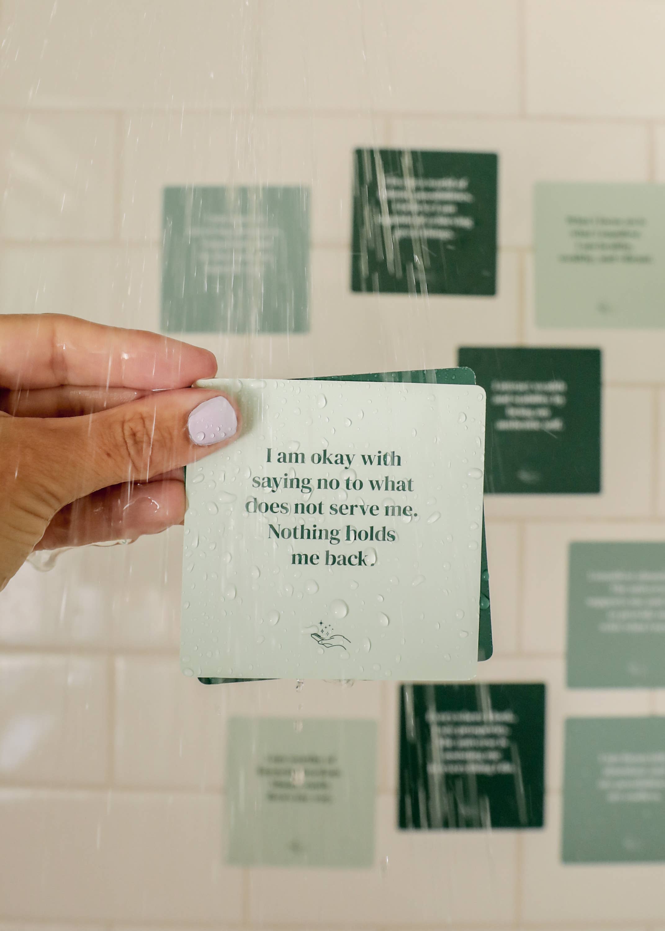 Abundance Shower Affirmation™  Cards