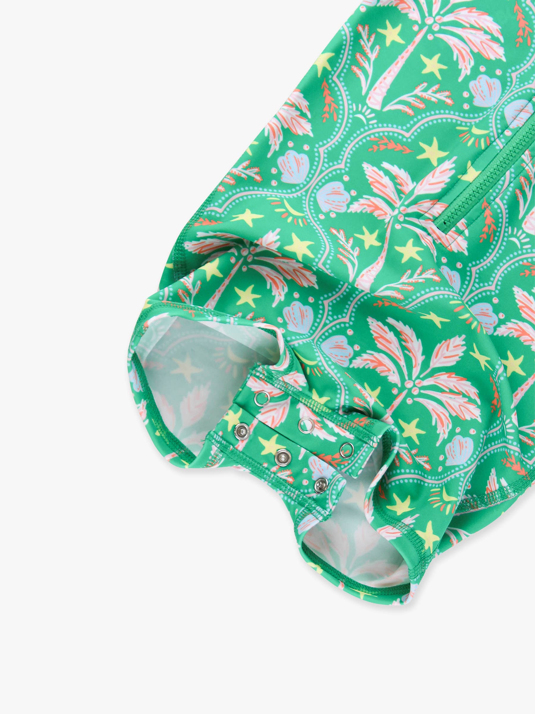 One Piece Rash Guard Swimsuit - Coconut Cabana *FINAL SALE*