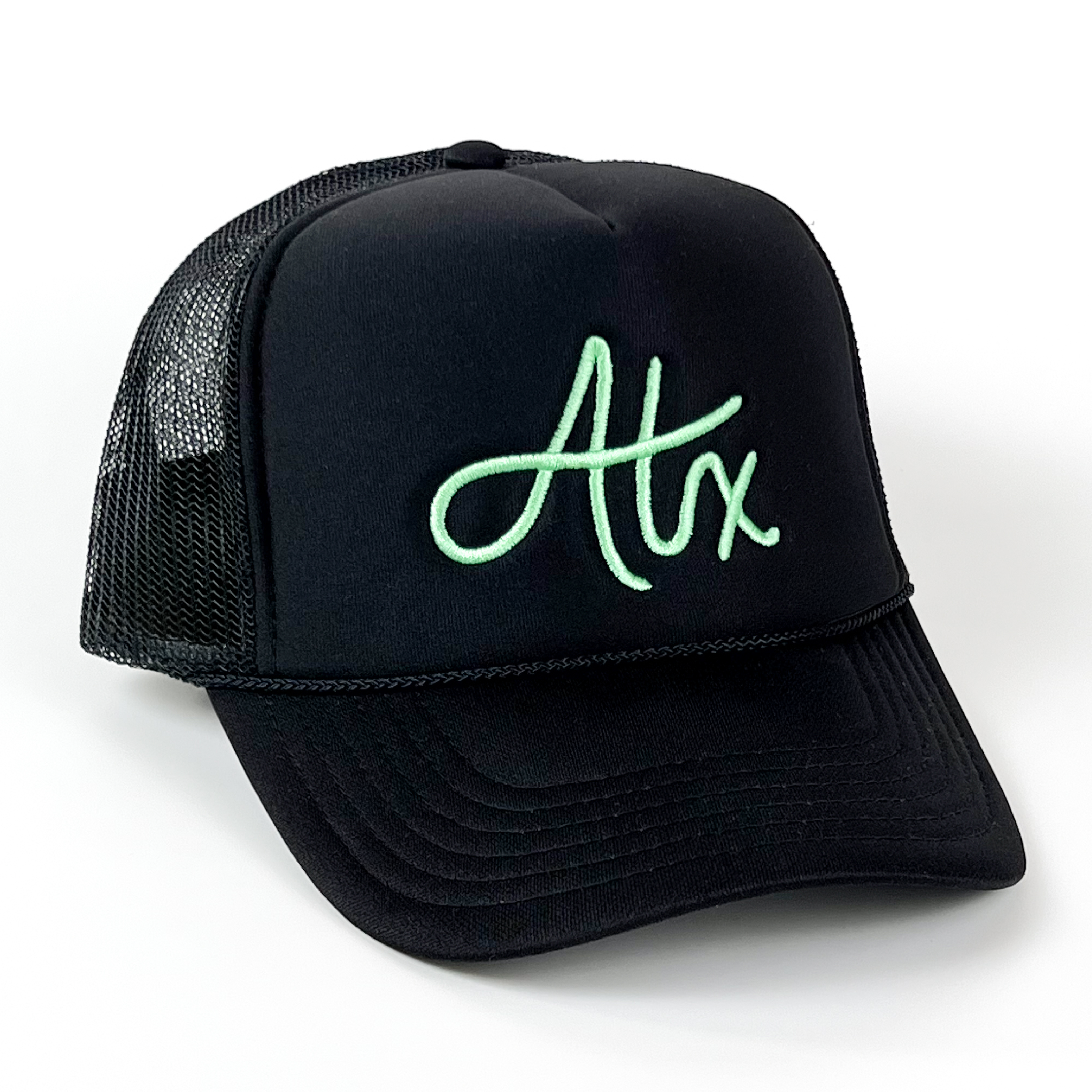 Austin Cap Black Embroidered