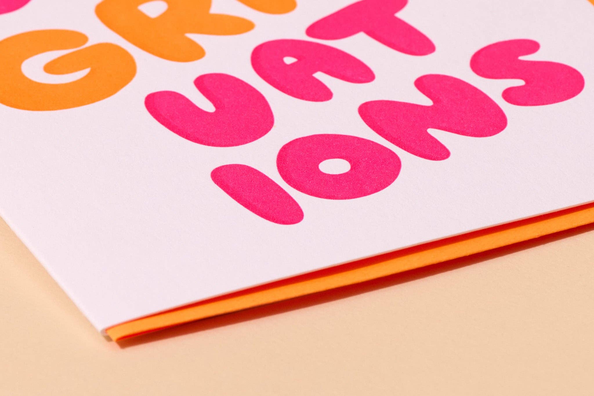 ConGRADuations Letterpress Card