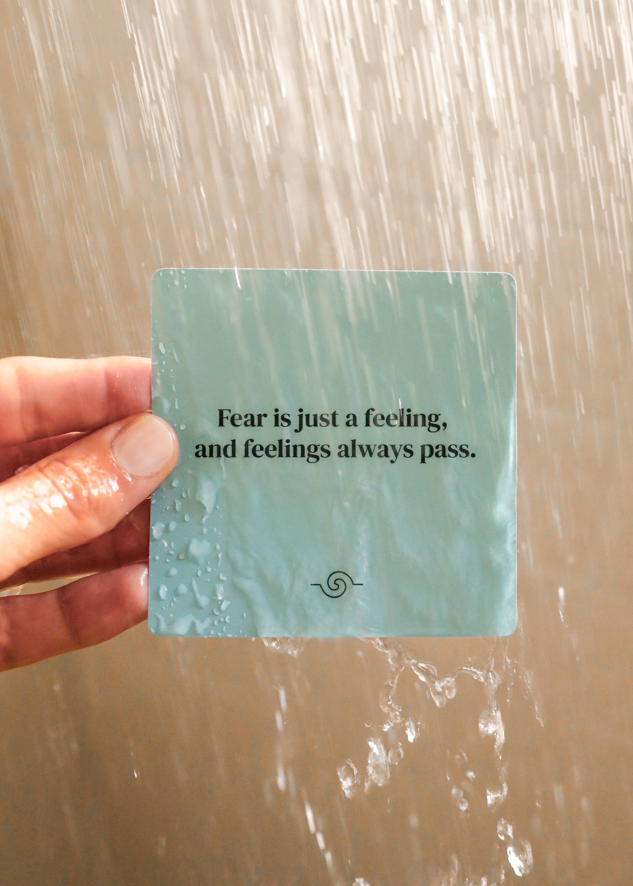 Anxiety Shower Affirmation™ Cards