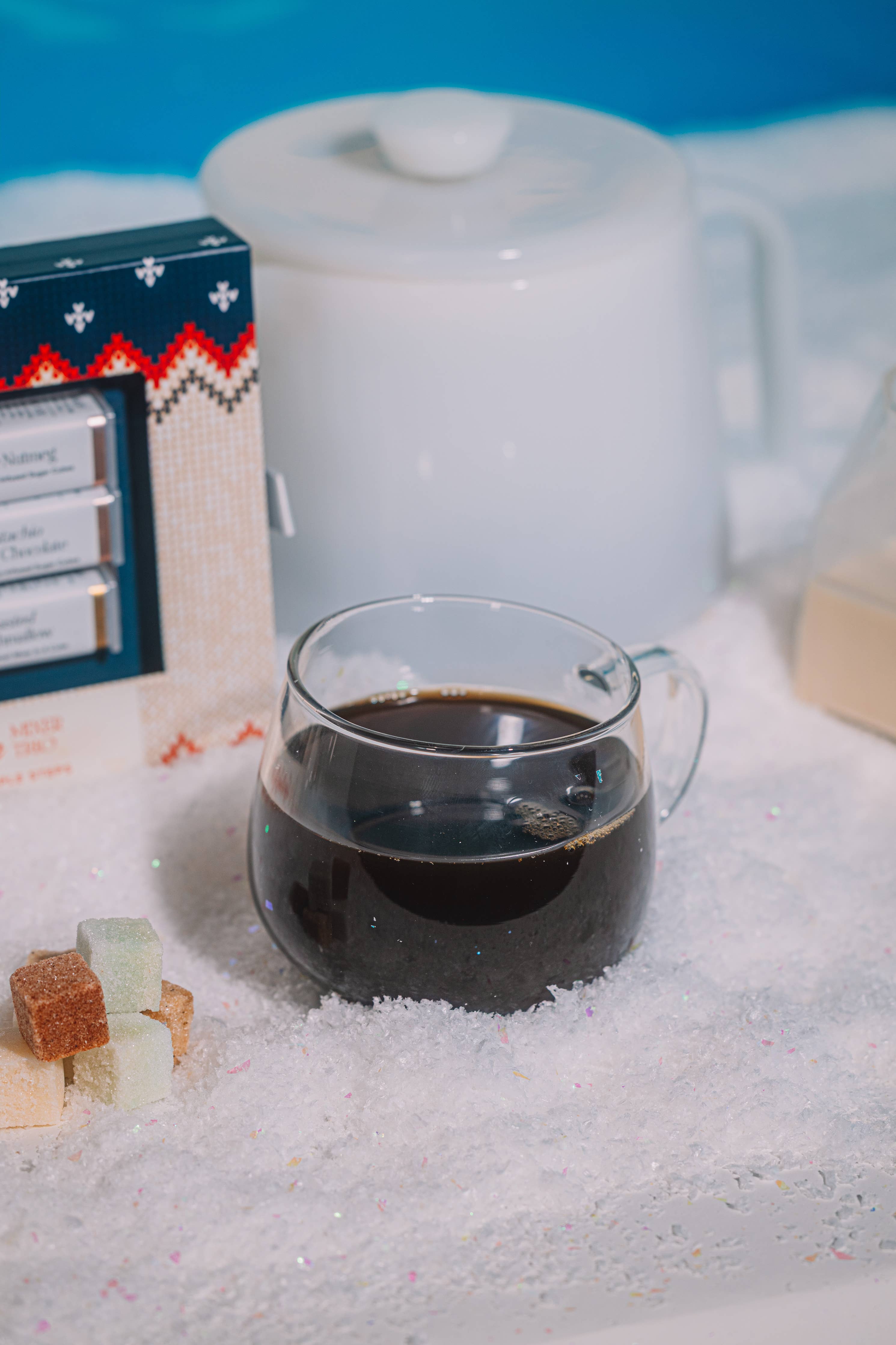 Winter Coffee Mixer Cube Trio