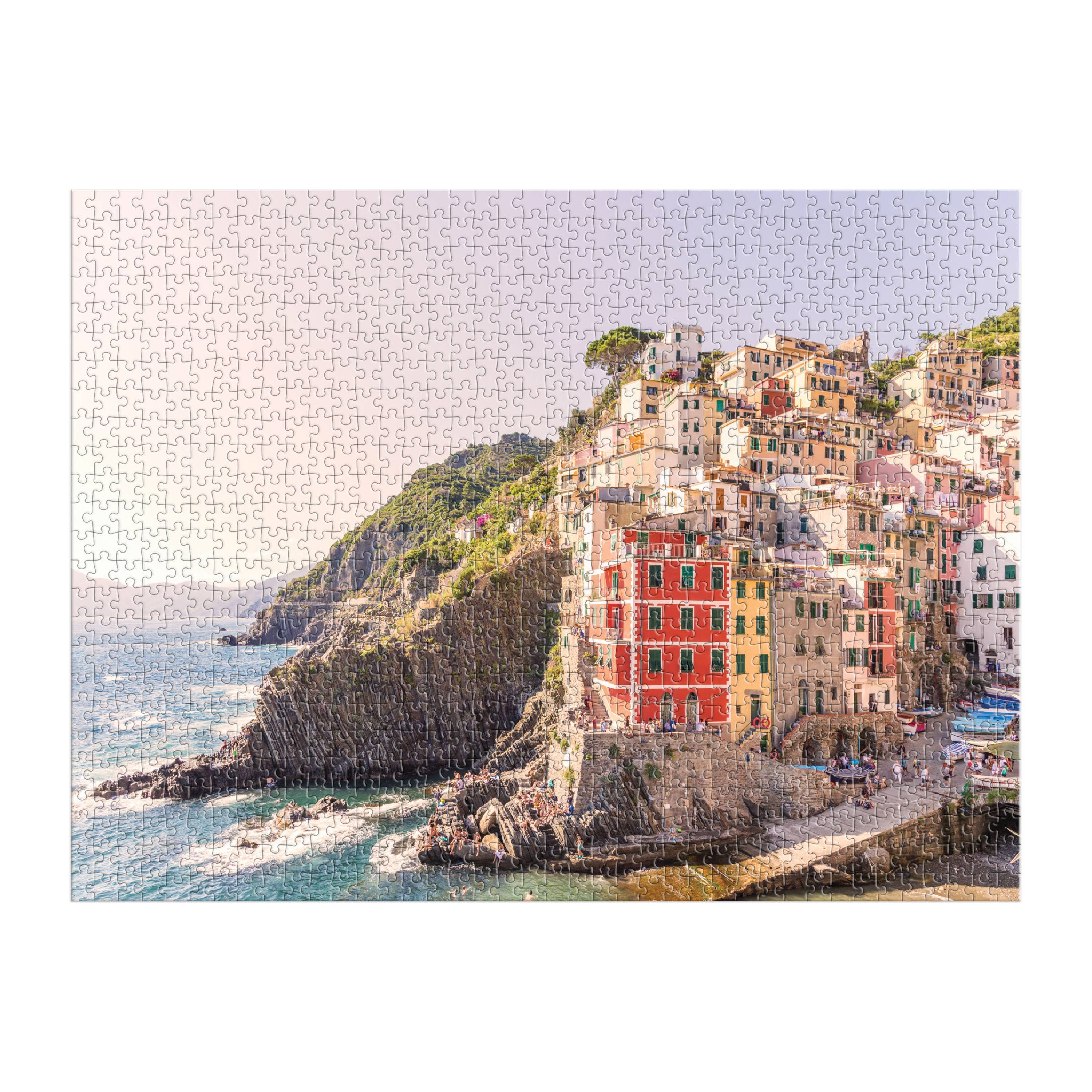 Cinque Terre Gray Malin 1000 Piece Book Puzzle