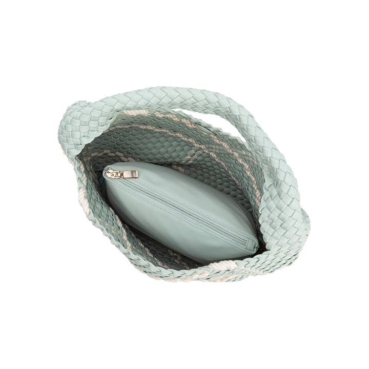 Johanna Vegan Shoulder Bag - Seafoam