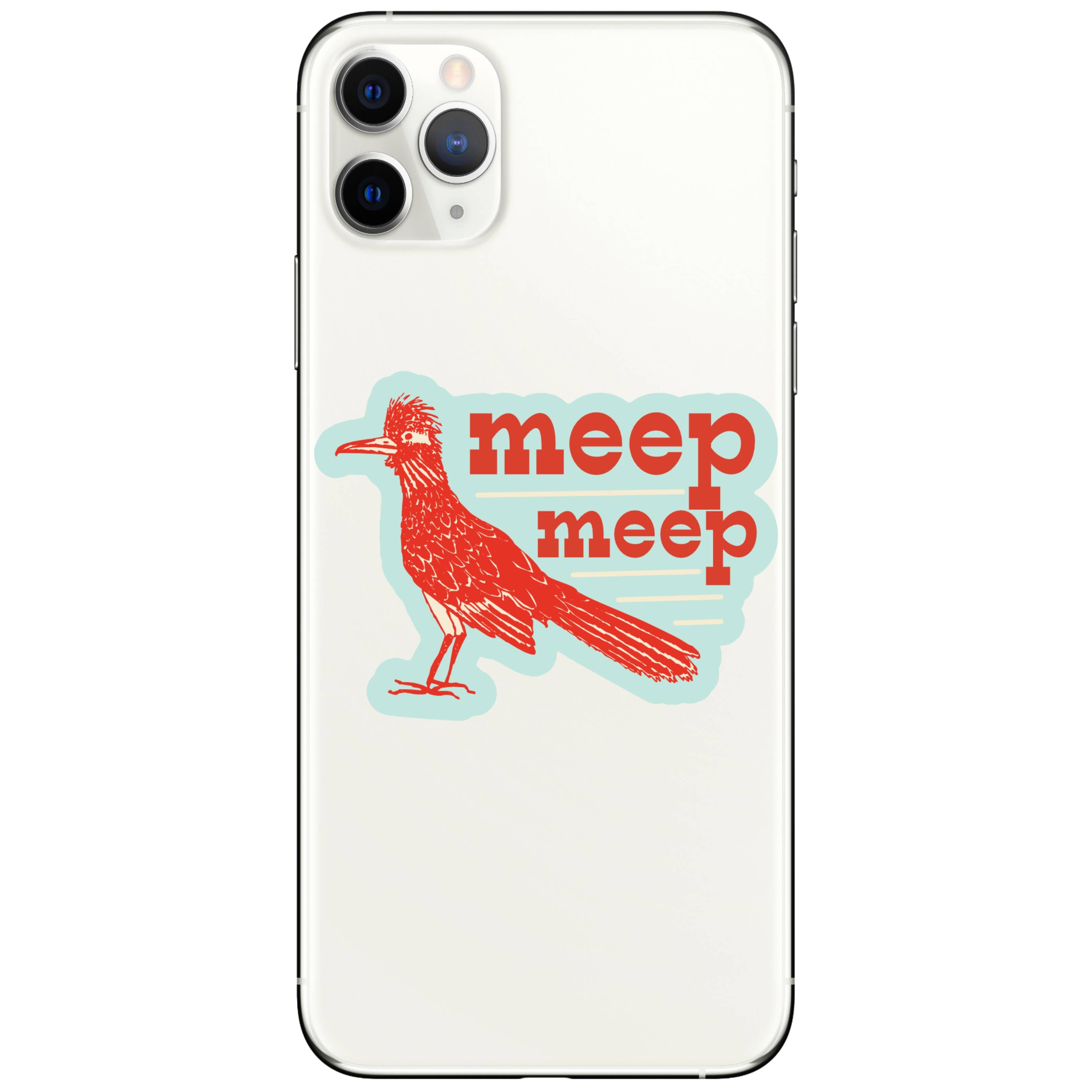 Meep Meep Roadrunner Sticker