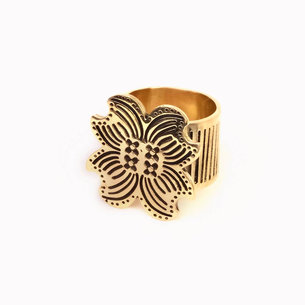 Amy Floral Bandana Slide