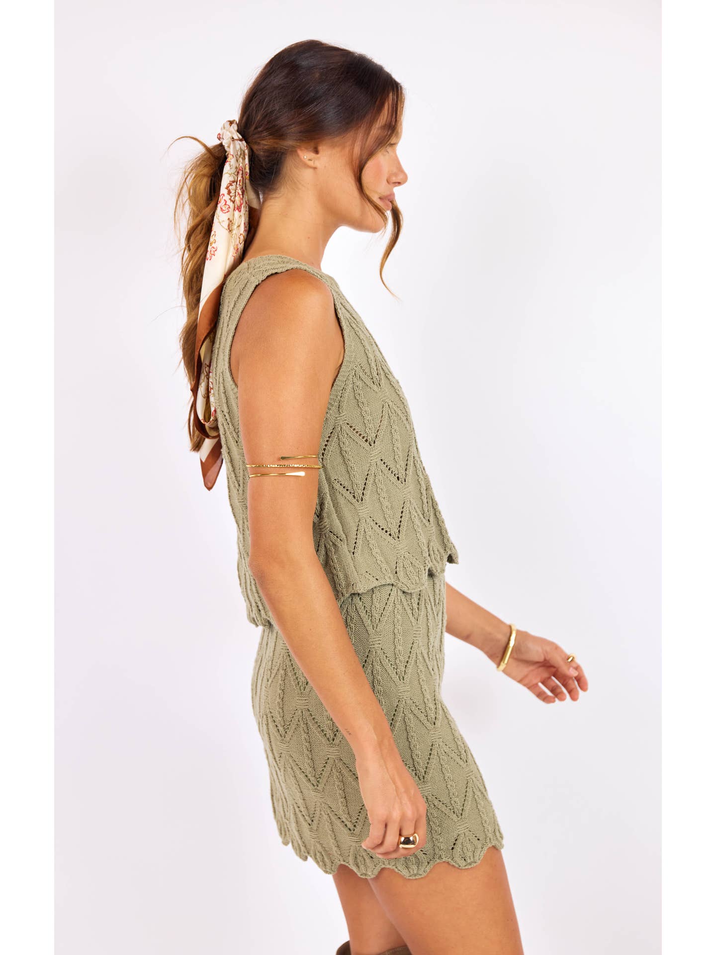 Succulent Sweater Tank