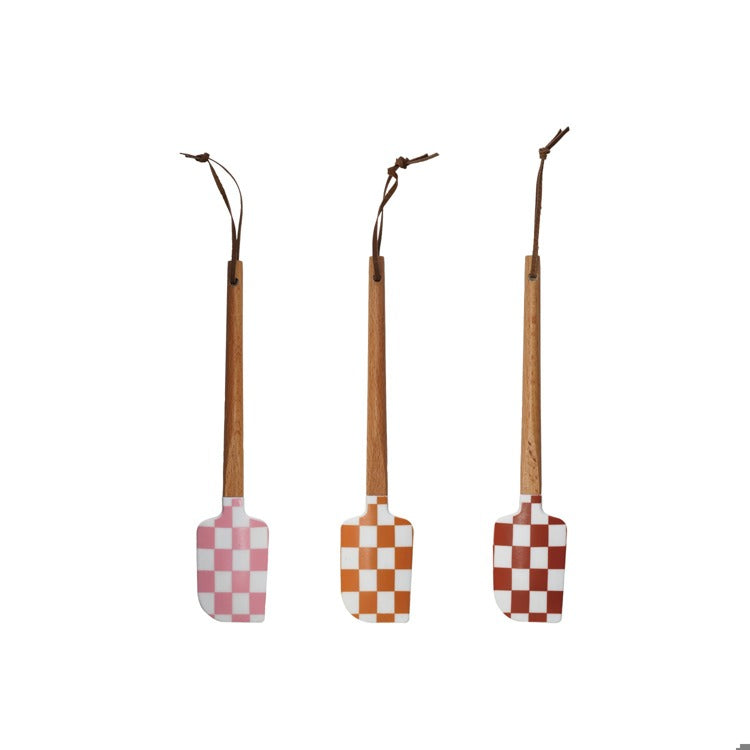 Checkered Silicone Spatula