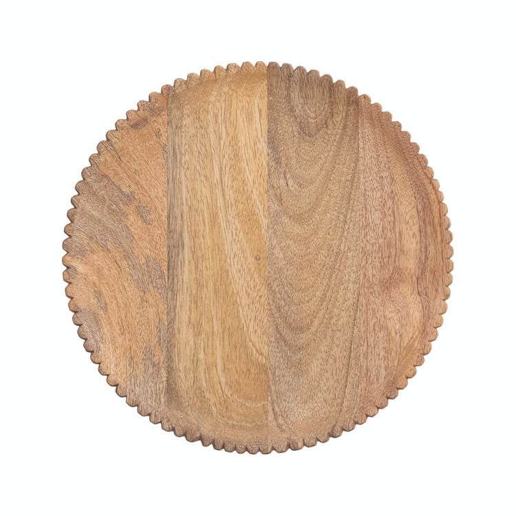 Scalloped Serving Tray