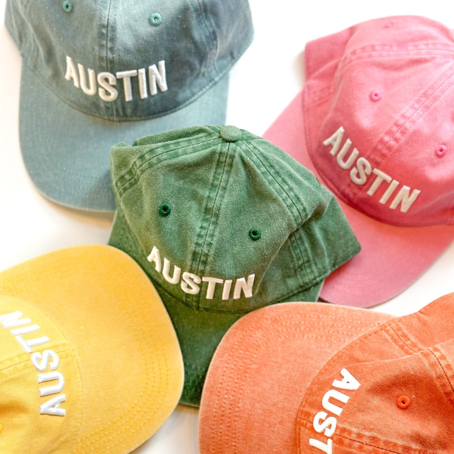 Embroidered Austin Cap