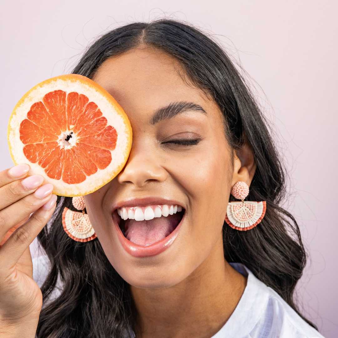 Josephine Fruit Raffia Earrings