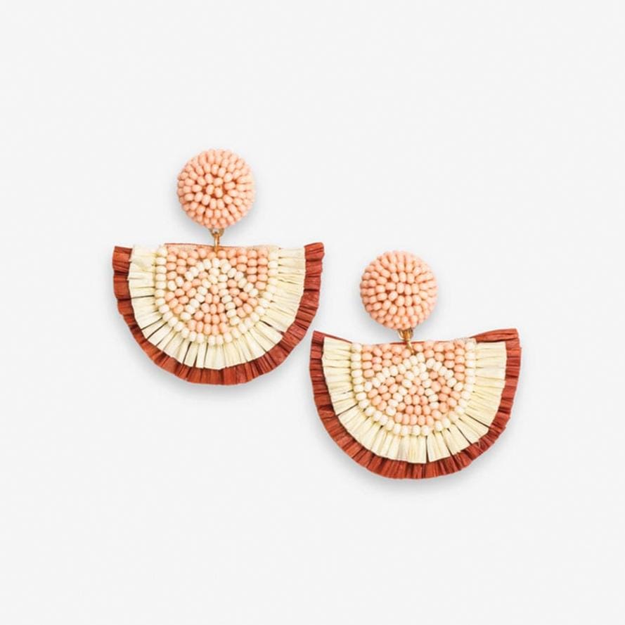 Josephine Fruit Raffia Earrings