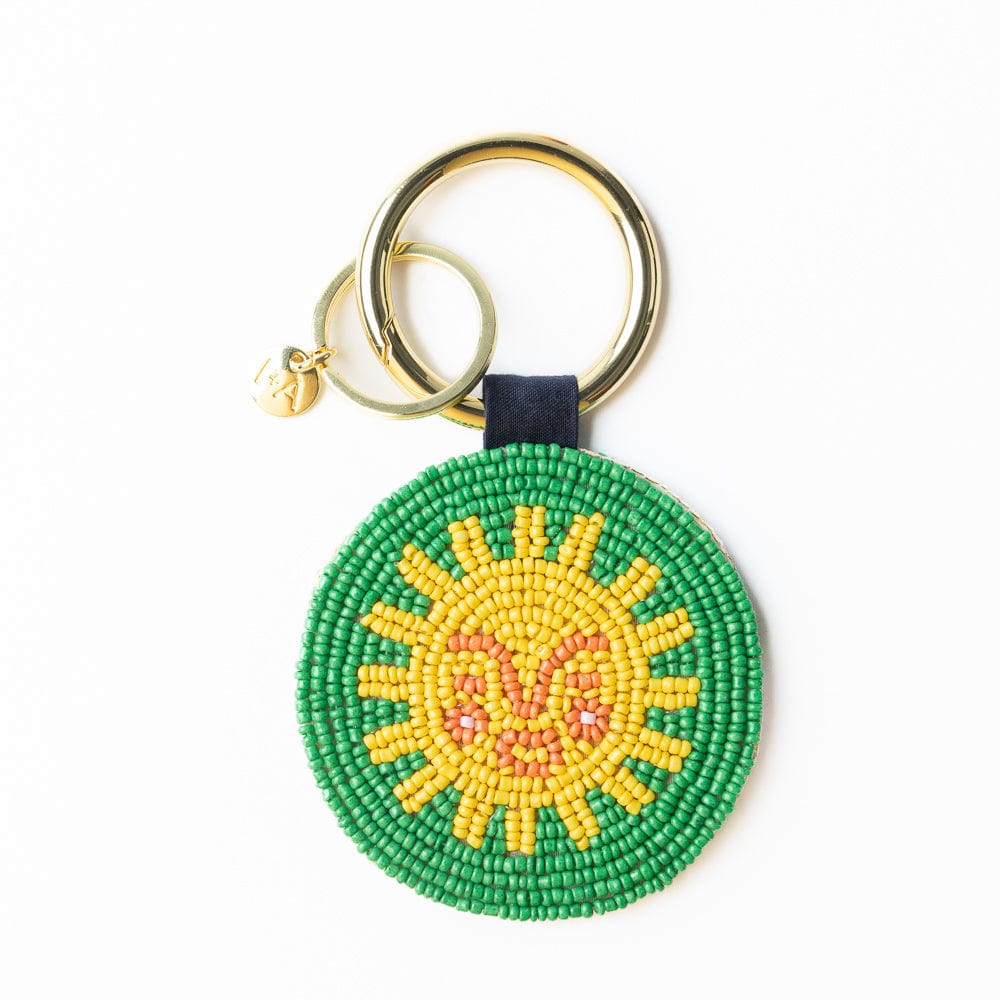 Kelsey Soleil Beaded Key Ring