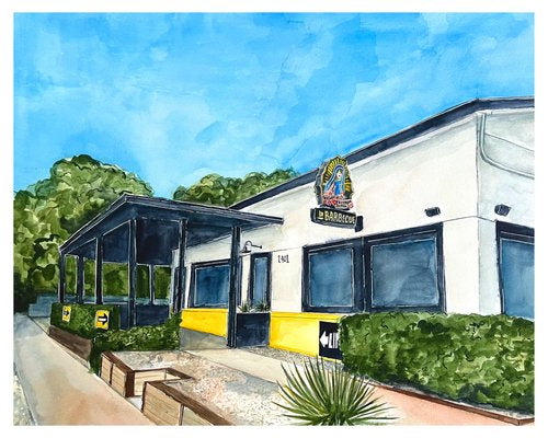 Coloring ATX Postcard