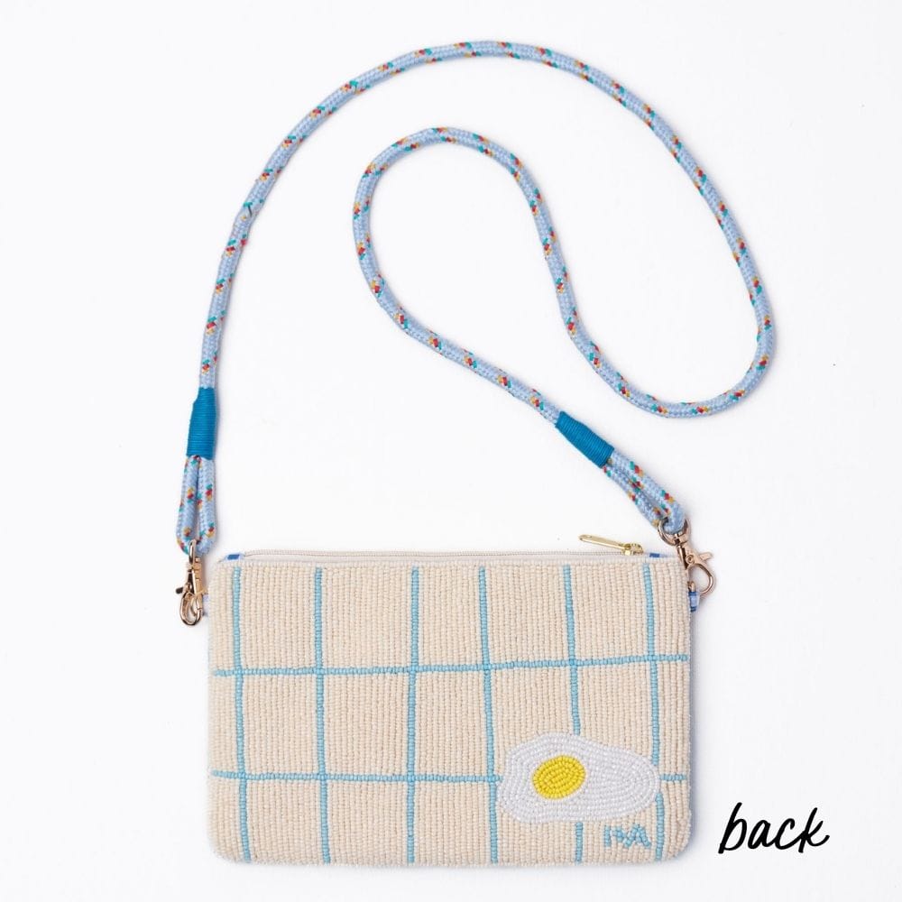 Leila Breakfast Beaded Clutch