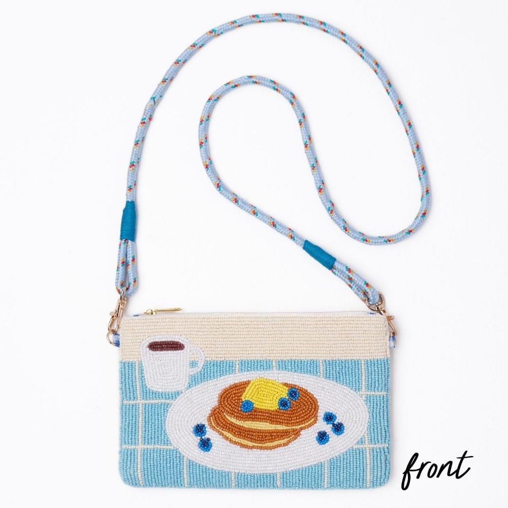 Leila Breakfast Beaded Clutch
