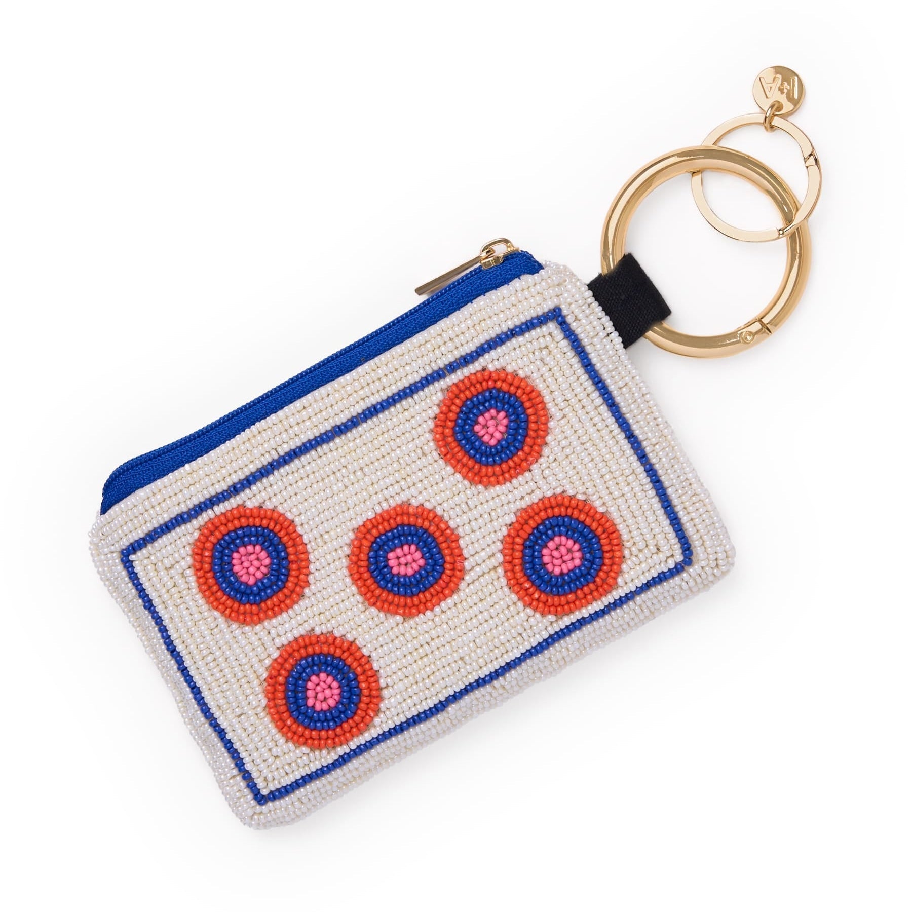 Mary Mahjong Beaded Coin Purse