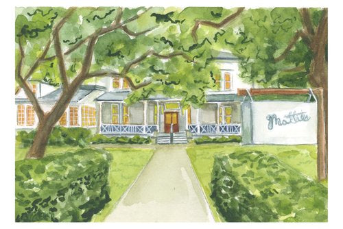 Coloring ATX Postcard