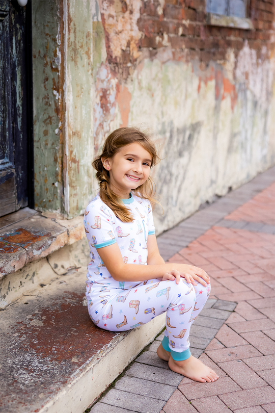 Giddy Up Organic Cotton Pajama Set *FINAL SALE*