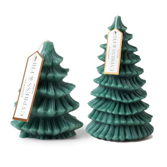 Cypress + Fir Tree Totem Candle