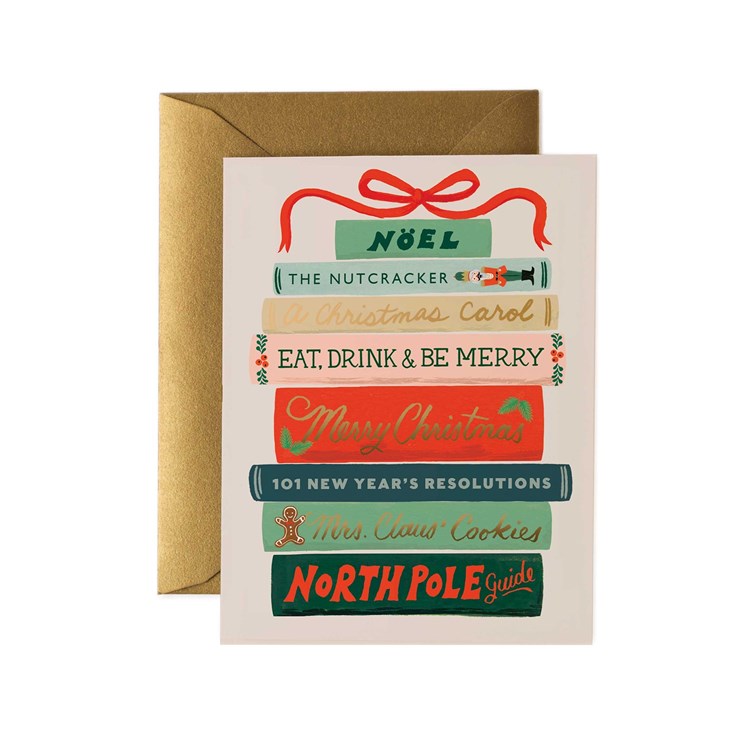 Holiday Books Greeting Card