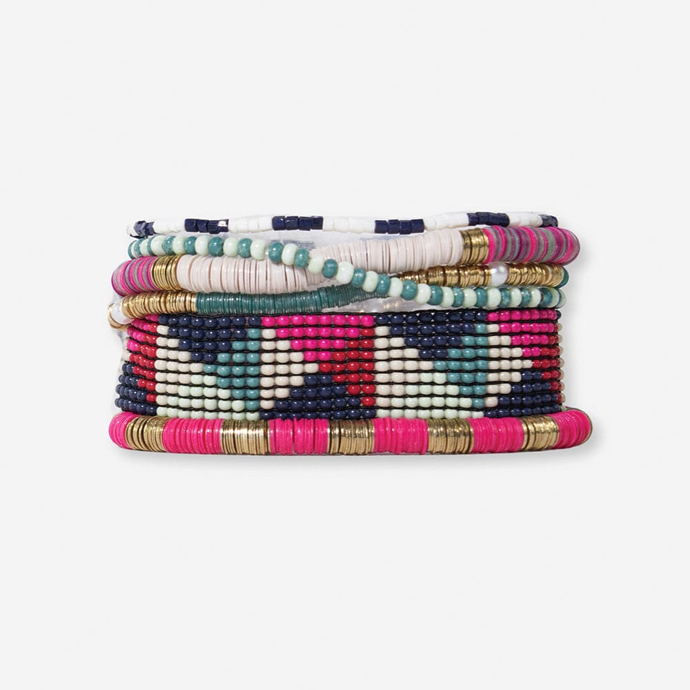 Sail Away Mixed Bracelet Stack