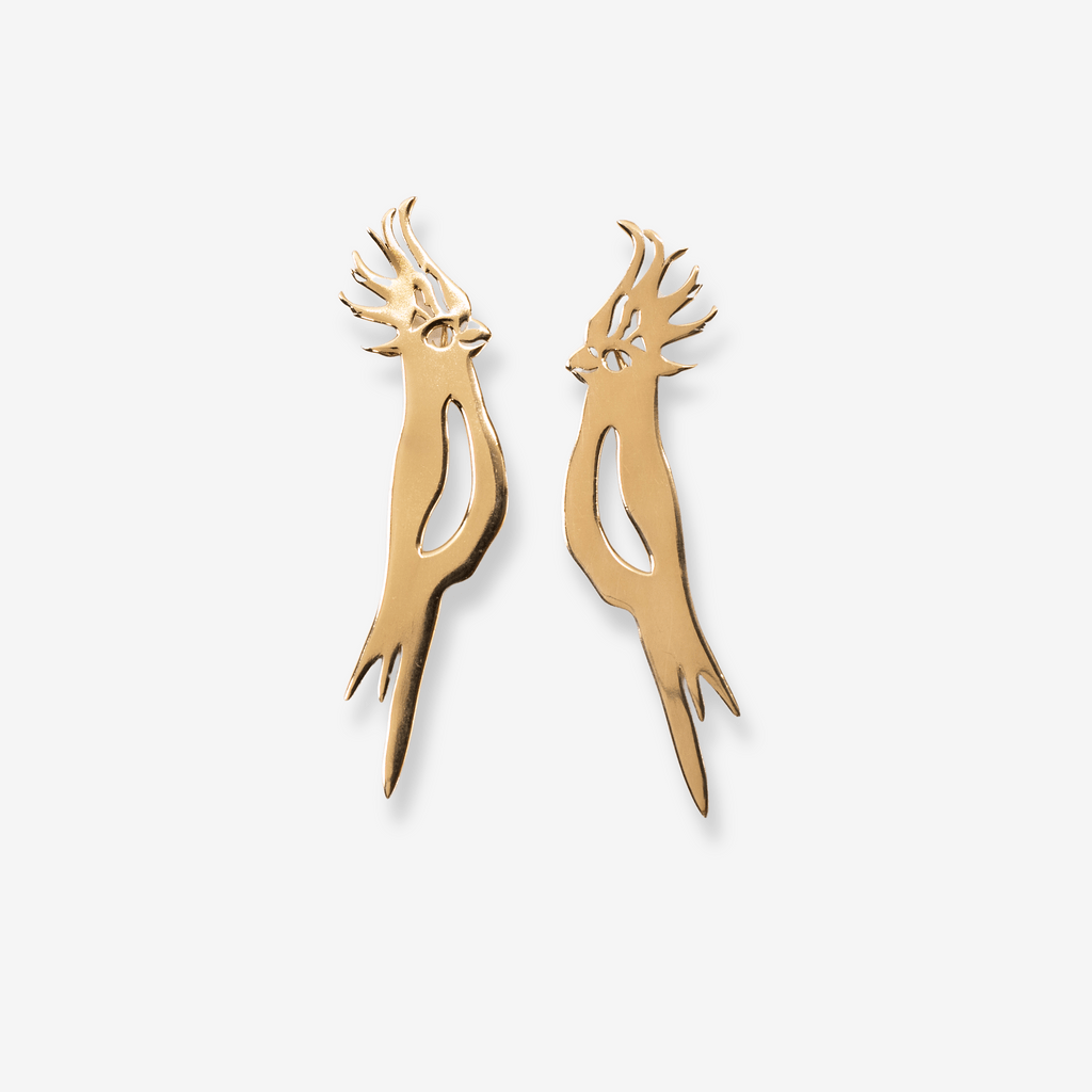 Simone Cockatoo Drop Earrings