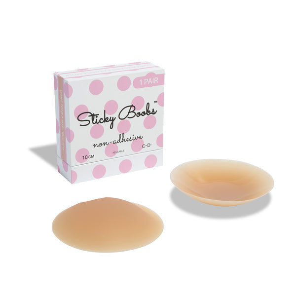 Non-Adhesive Sticky Boobs - Tan
