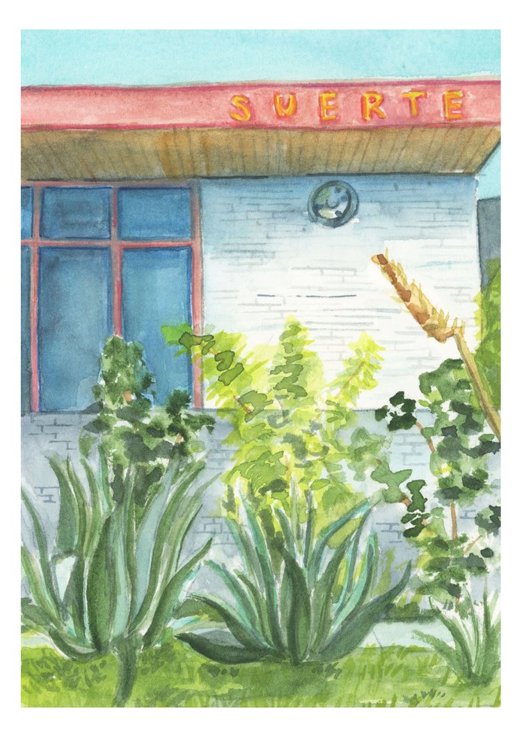 Coloring ATX Postcard