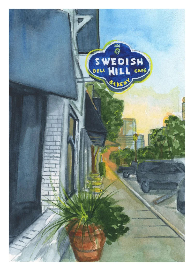 Coloring ATX Postcard
