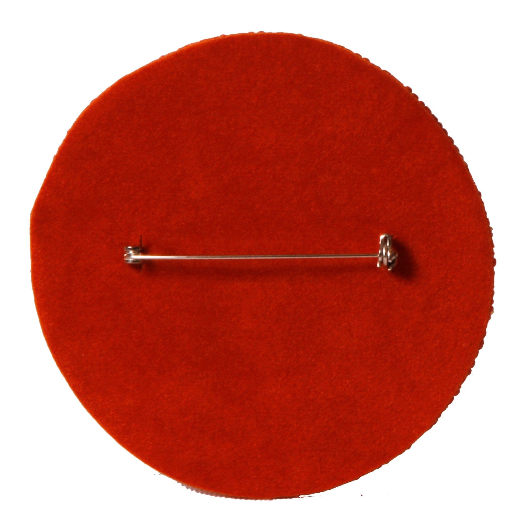 Texas Hook 'Em Beaded Button