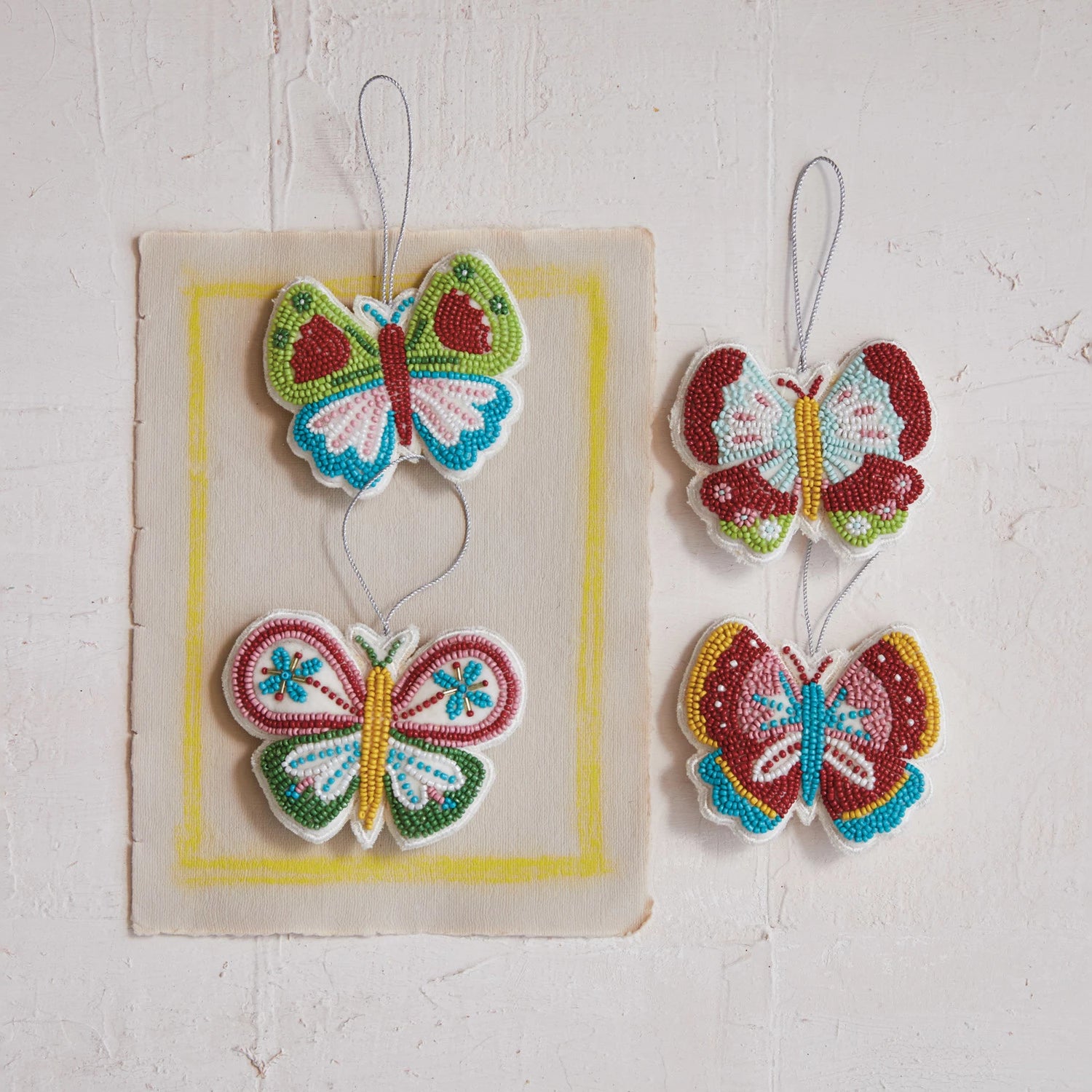 Beaded Butterfly Ornament