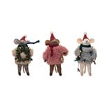 Fur Sweater Felt Mouse Ornament