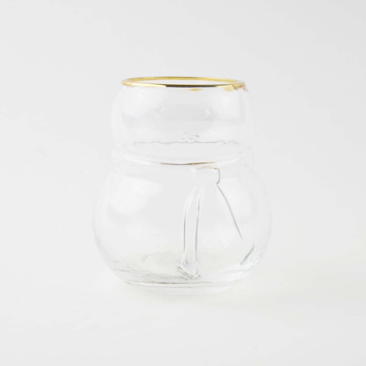 Snowman Drinking Glass