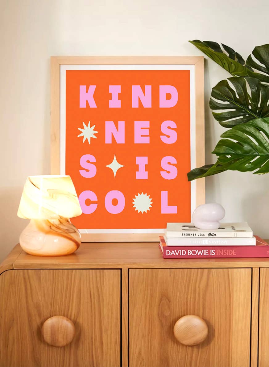 Kindness Is Cool Art Print
