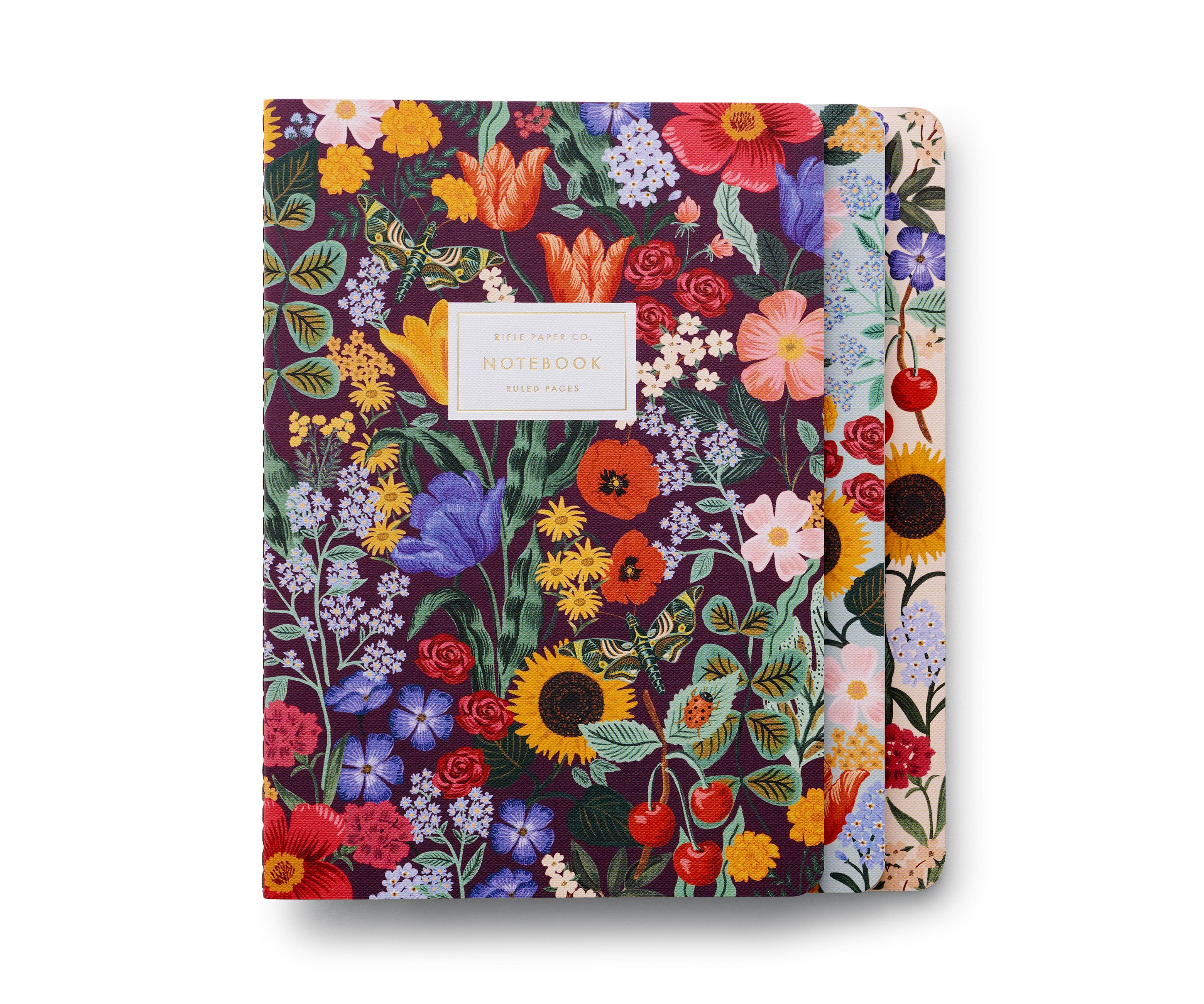 Blossom Assorted Set of 3 Notebooks
