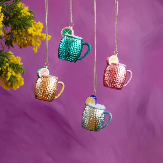 Colorful Moscow Mule Ornament