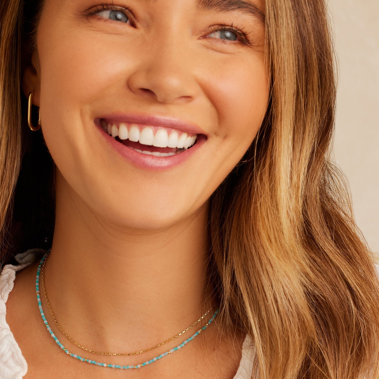 Poppy Gem Necklace