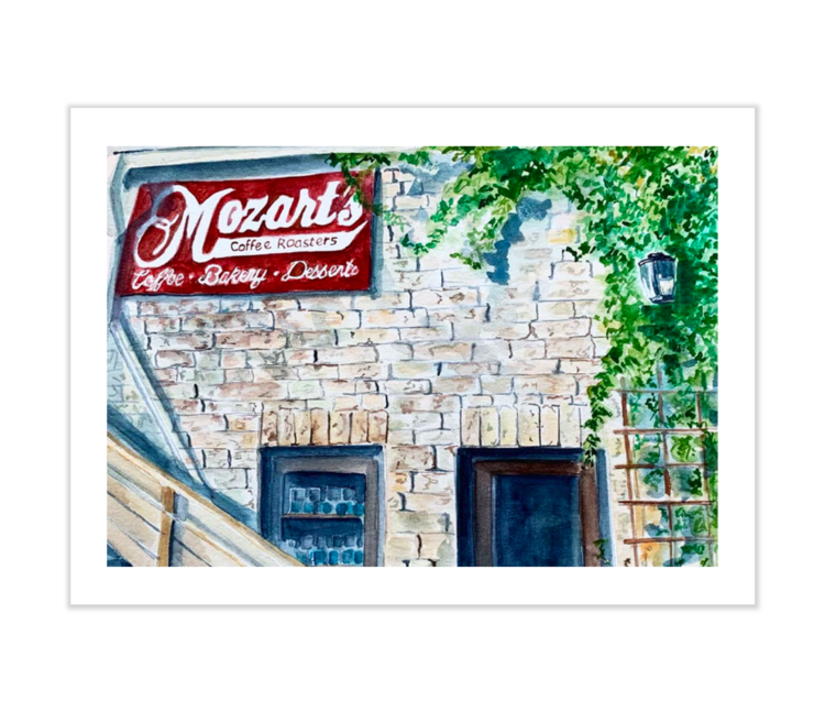 Coloring ATX Postcard