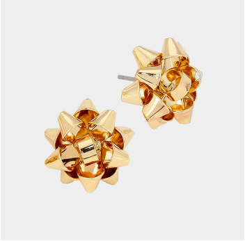 Gift Bow Earrings