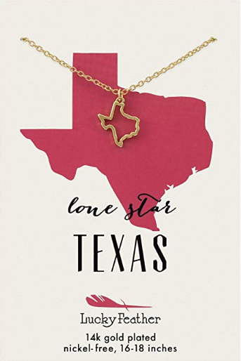 Texas Pendant Necklace