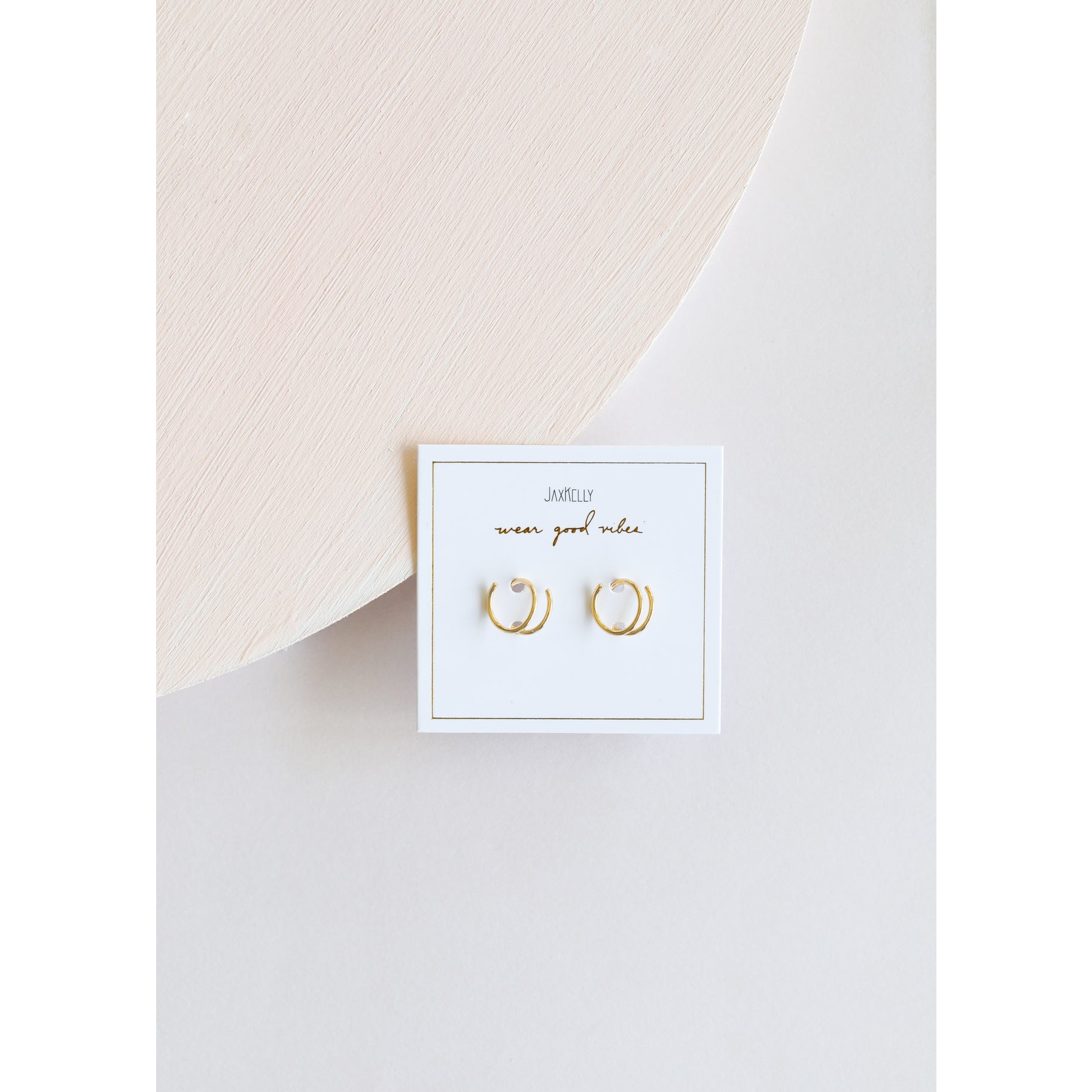 Minimalist Spiral Earrings