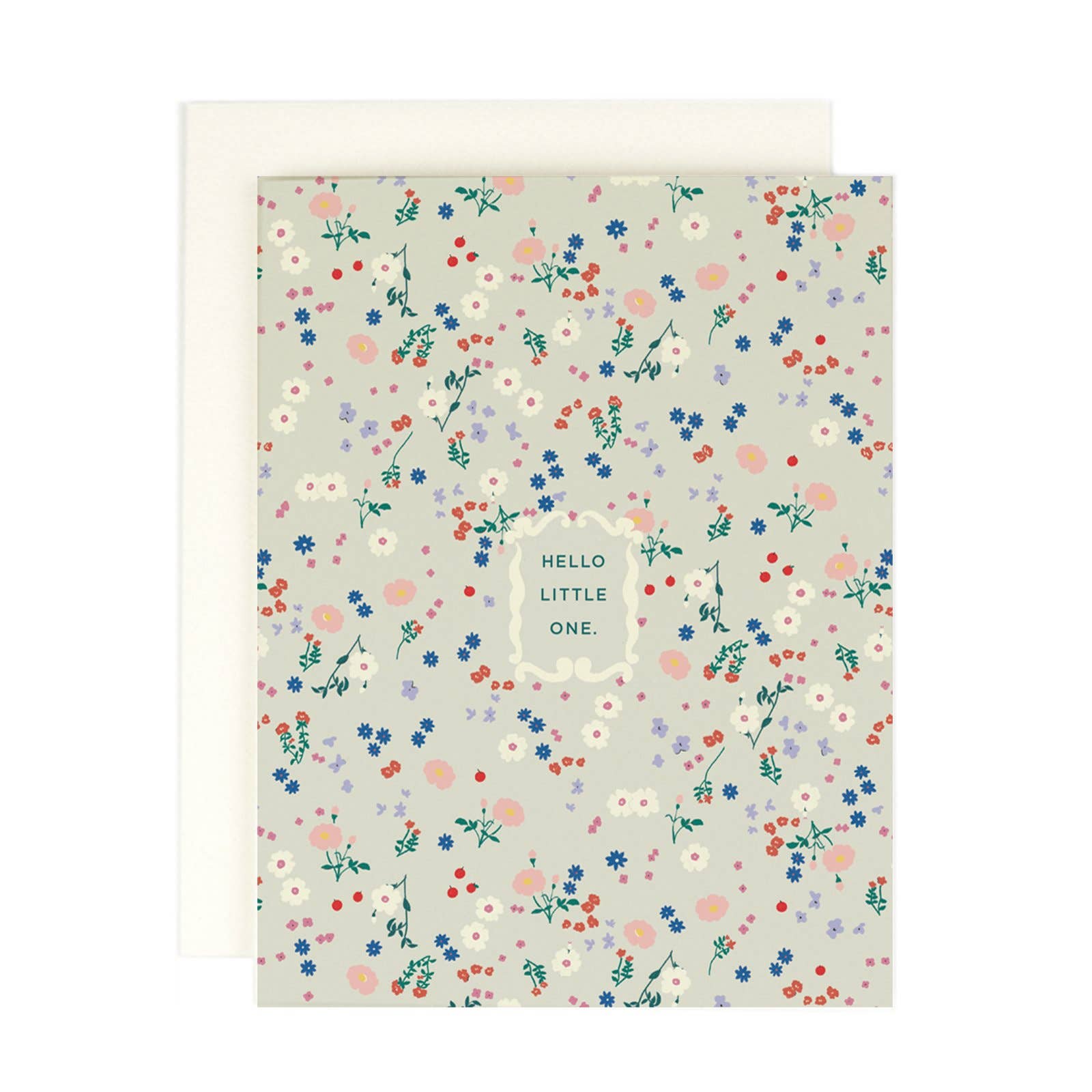 Hello Little One Baby Card