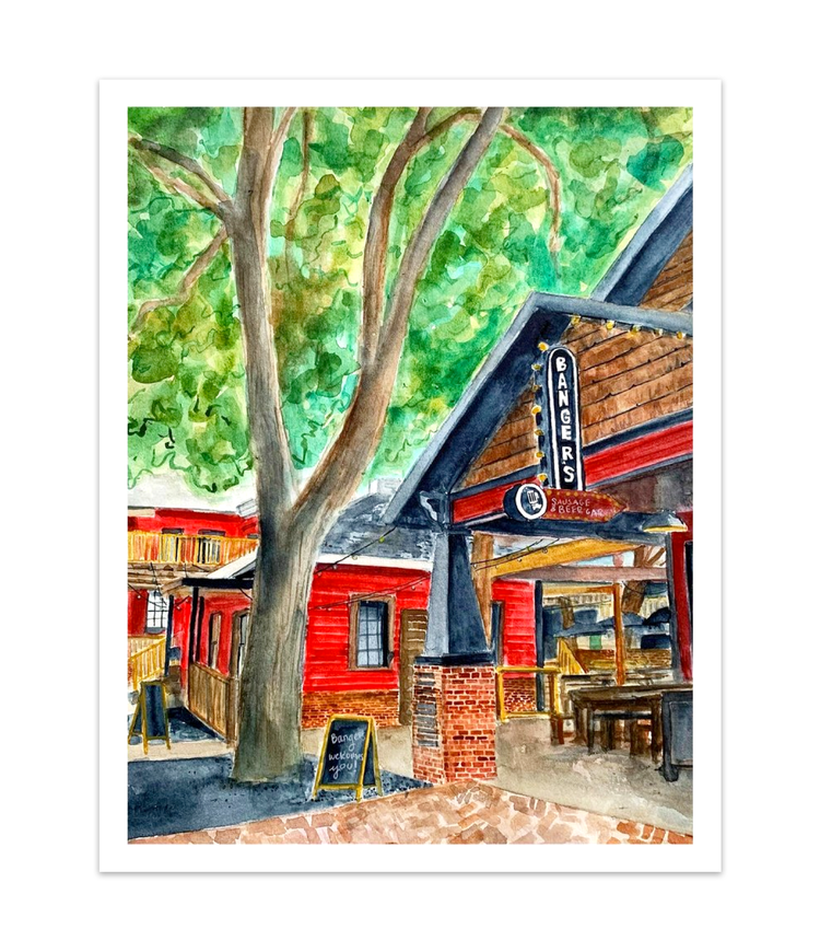 Coloring ATX Postcard