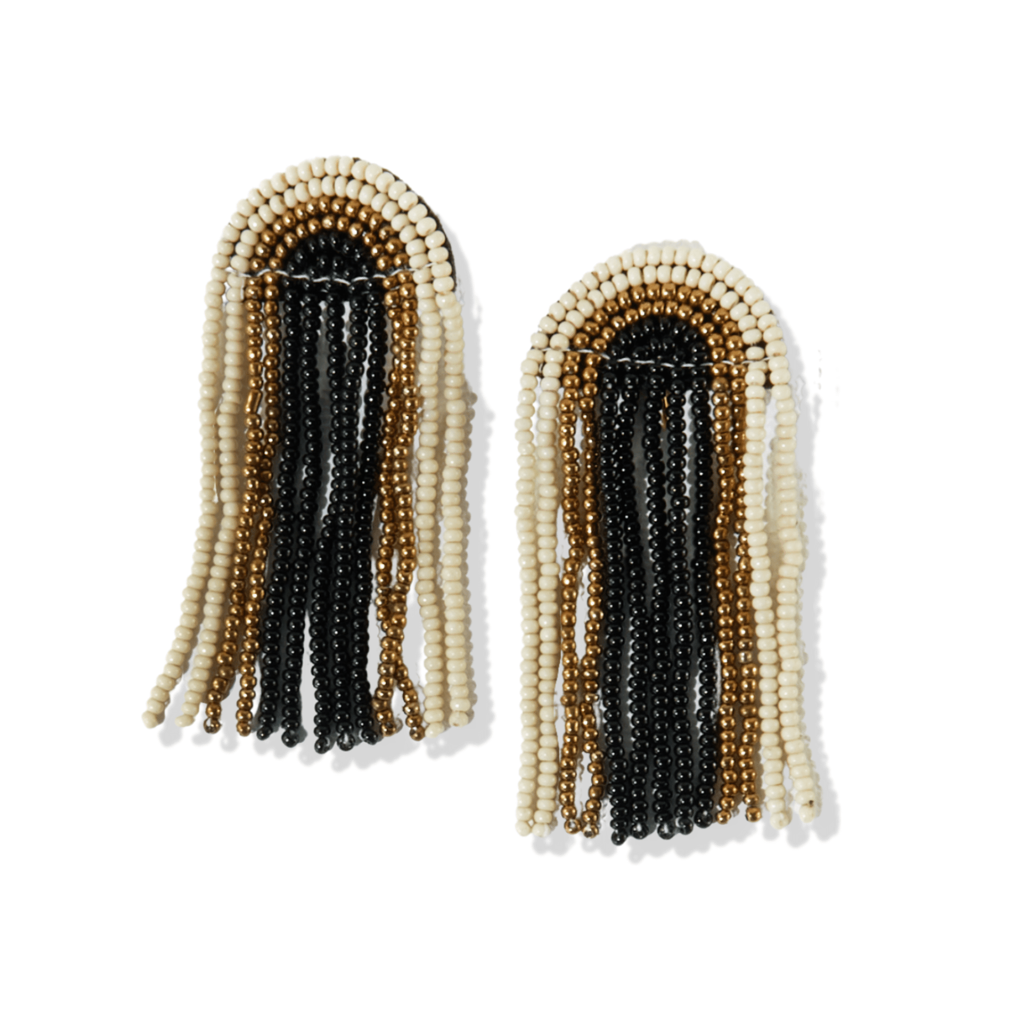 Skylar Rainbow Fringe Beaded Earrings